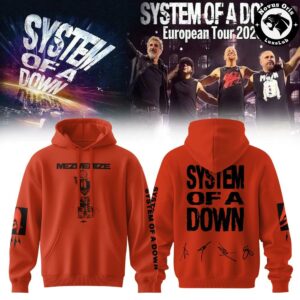 System Of A Down Europe UK Stadium Tour 2026 Hoodie 3
