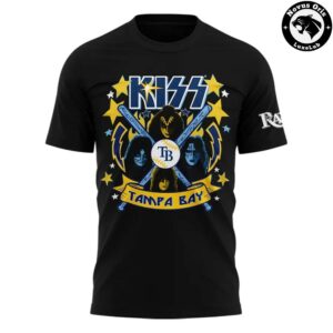Tampa Bay Rays x KISS Forever Band Tour 2026 T Shirt 2