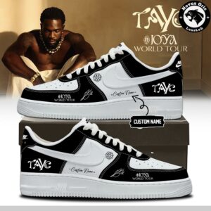 Tayc Joya World Tour 2026 Custom Name Air Force 1 2