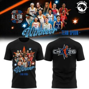Team Spoon WNBA All Star 2026 Chicago Winner Shirt 2