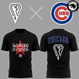 The Smashing Pumpkins x Chicago Cubs 2026 T Shirt 1