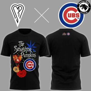 The Smashing Pumpkins x Chicago Cubs 2026 T Shirt 3