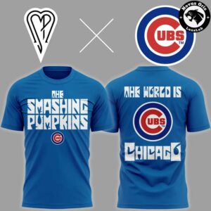 The Smashing Pumpkins x Chicago Cubs 2026 T Shirt 4