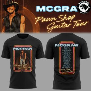 Tim McGraw Pawn Shop Guitar Tour 2026 Bethel NY Concert T Shirt 5