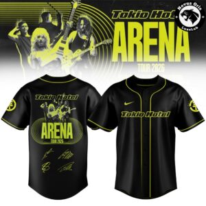 Tokio Hotel ARENA TOUR 2026 Signature Baseball Jersey