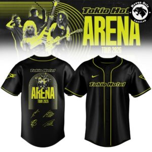 Tokio Hotel ARENA TOUR 2026 Signature Baseball Jersey - NovusOris