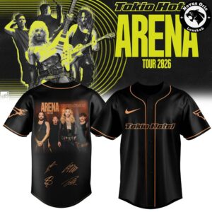 Tokio Hotel ARENA TOUR 2026 Signature Baseball Jersey 3