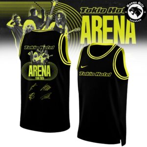 Tokio Hotel ARENA TOUR 2026 Signature Basketball Jersey