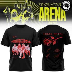 Tokio Hotel ARENA TOUR 2026 Signature T Shirt 3
