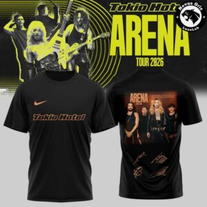 Tokio Hotel ARENA TOUR 2026 Signature T Shirt 4