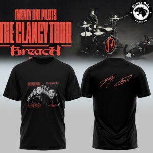 Twenty One Pilots The Clancy Tour Breach T Shirt 3