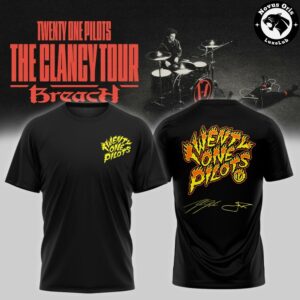 Twenty One Pilots The Clancy Tour Breach T Shirt 4