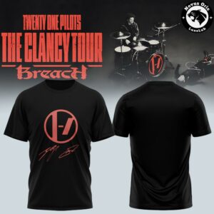 Twenty One Pilots The Clancy Tour Breach T Shirt 7