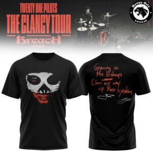 Twenty One Pilots The Clancy Tour Breach T Shirt 8