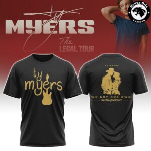 Ty Myers The Legal Tour 2026 T Shirt 3