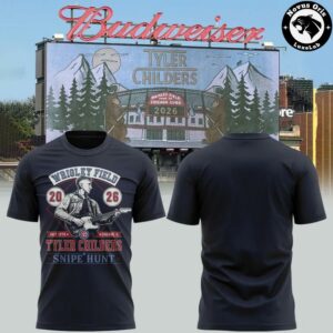 Tyler Childers x Chicago Cubs Wrigley Field 2026 Edition T Shirt 2