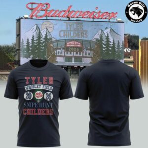 Tyler Childers x Chicago Cubs Wrigley Field 2026 Edition T Shirt 3
