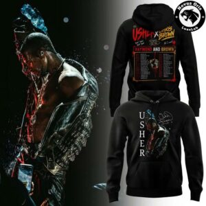 Usher x Chris Brown Raymond and Brown Tour 2026 Hoodie 2