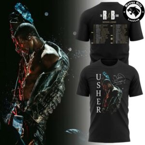 Usher x Chris Brown Raymond and Brown Tour 2026 T Shirt 3