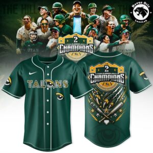 Utah Talons AUSL 2026 Back To Back Champions Baseball Jersey 3
