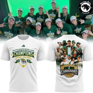Utah Talons AUSL 2026 Back To Back Champions T Shirt 5