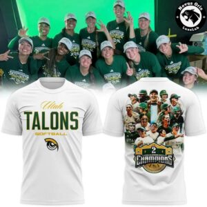 Utah Talons AUSL 2026 Back To Back Champions T Shirt 8