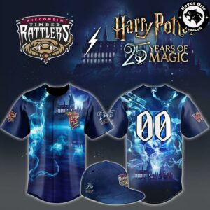 Wisconsin Timber Rattlers x Harry Potter 2026 Baseball Jersey