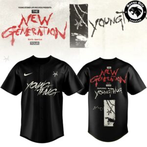 Young Thug The New Generation Tour 2026 Baseball Jersey 2