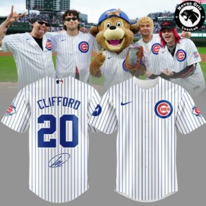 5 Seconds of Summer x Chicago Cubs Signature Baseball Jersey 4