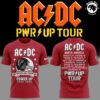 AC/DC x Atlanta Falcons Power Up Tour 2026 T-Shirt