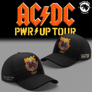 ACDC x Las Vegas Raiders Power Up Tour 2026 Baseball Jersey 4