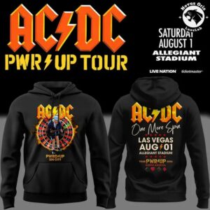 AC/DC x Las Vegas Raiders Power Up Tour 2026 Hoodie