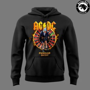 ACDC x Las Vegas Raiders Power Up Tour 2026 Hoodie 3