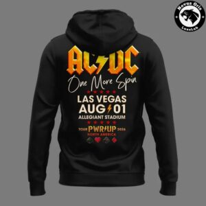 ACDC x Las Vegas Raiders Power Up Tour 2026 Hoodie 4