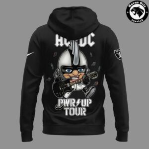 ACDC x Las Vegas Raiders Power Up Tour 2026 Hoodie 6