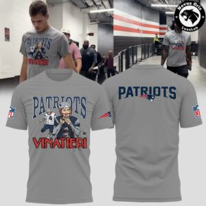 Adam Vinatieri New England Patriots Hall of Fame Class of 2026 T Shirt 3