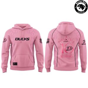 Anaheim Ducks x BLACKPINK 10th Anniversary 2026 Hoodie 2