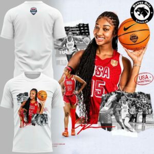 Angel Reese USA Basketball Women’s World Cup Graphic T-Shirt
