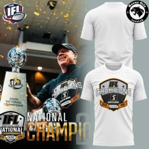 Arizona Rattlers 2026 IFL National Champions Graphic T Shirt 3