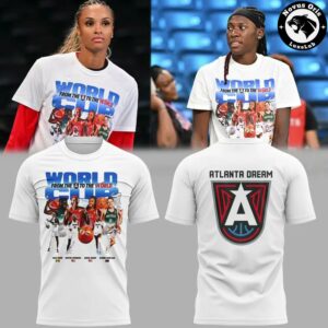 Atlanta Dream WNBA World Cup Warm Up Graphic T-Shirt
