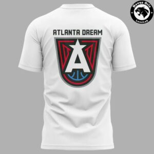Atlanta Dream WNBA World Cup Warm Up Graphic T Shirt 3