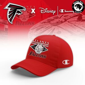 Atlanta Falcons Disney Champion NFL Main Character Energy T Shirt 3