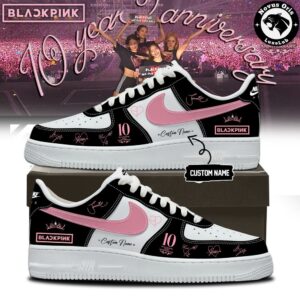 BLACKPINK x 10th Anniversary 2026 Custom Name Air Force 1