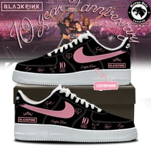 BLACKPINK x 10th Anniversary 2026 Custom Name Air Force 1 3