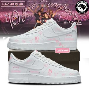 BLACKPINK x 10th Anniversary 2026 Custom Name Air Force 1 4