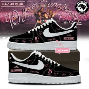 BLACKPINK x 10th Anniversary 2026 Custom Name Air Force 1 5