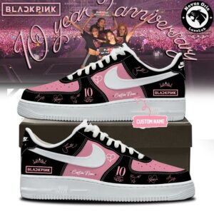 BLACKPINK x 10th Anniversary 2026 Custom Name Air Force 1 6