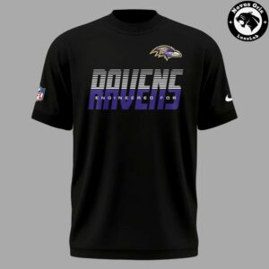 Baltimore Ravens Engineered For Ravens Graphic T Shirt 2