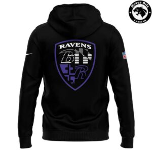 Baltimore Ravens Engineered For Ravens Hoodie 3