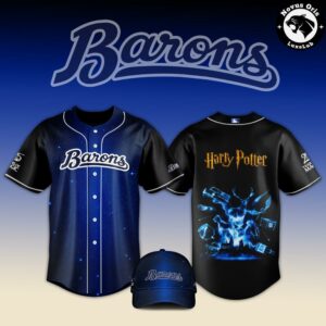 Birmingham Barons x Harry Potter 2026 Baseball Jersey 2